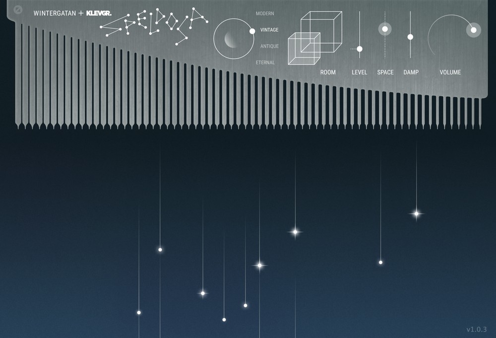 Klevgrand Speldosa Wintergatan Music Box - UI