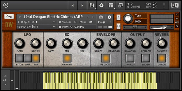 1946 Deagan Electric Chimes screenshot