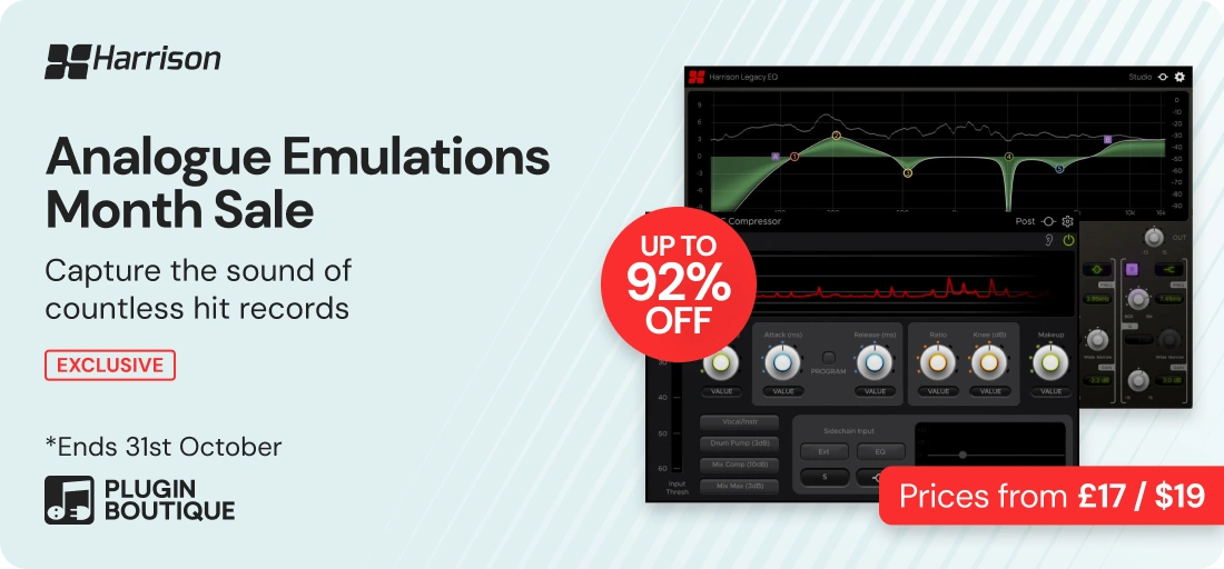 Harrison Consoles Analogue Emulations Month Sale (Exclusive)