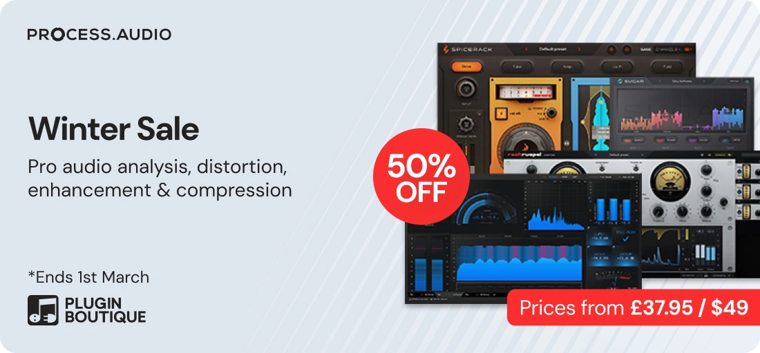 PROCESS.AUDIO Holiday Sale