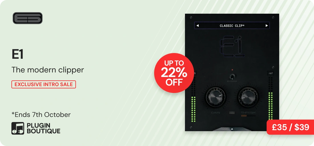 Ebony Systems E1 Intro Sale (Exclusive) 
