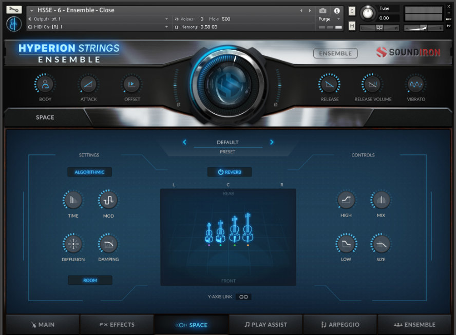 Hyperion Strings Ensemble - Space