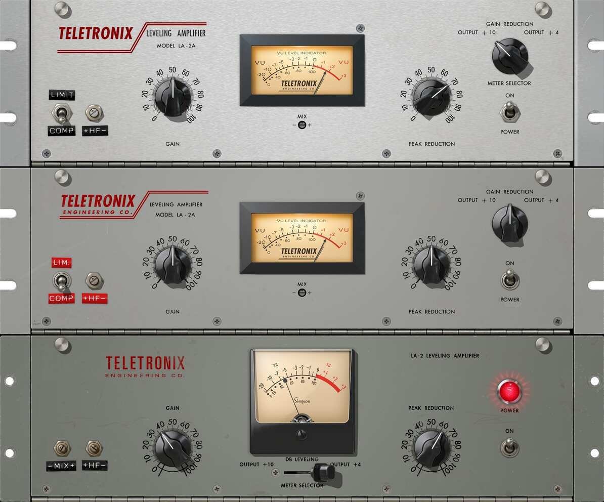 Universal Audio Teletronix LA-2A Leveler Collection- GUI