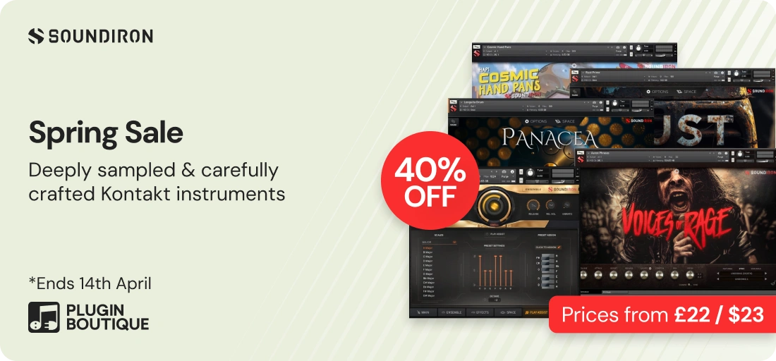 Soundiron Spring Sale