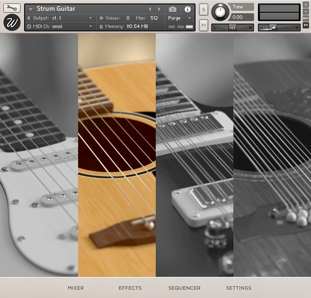 Wavesfactory Strum Guitar - UI 3