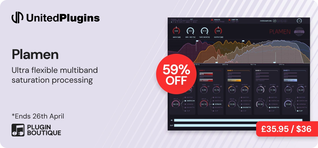 United Plugins Plamen Plugin of the Week Sale