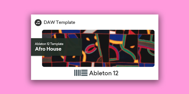 Afro House Ableton 12 Template interface