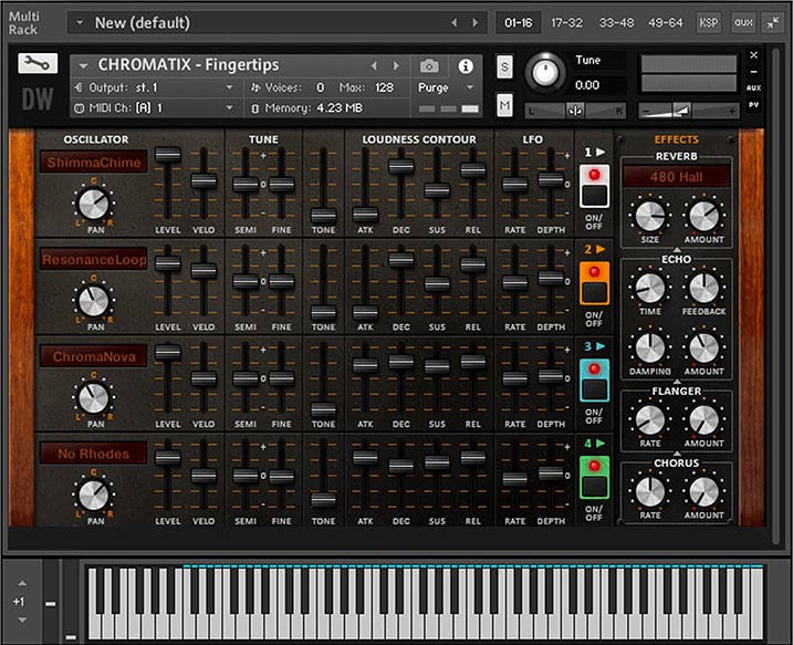 Loot Audio Chromatix - User Interface