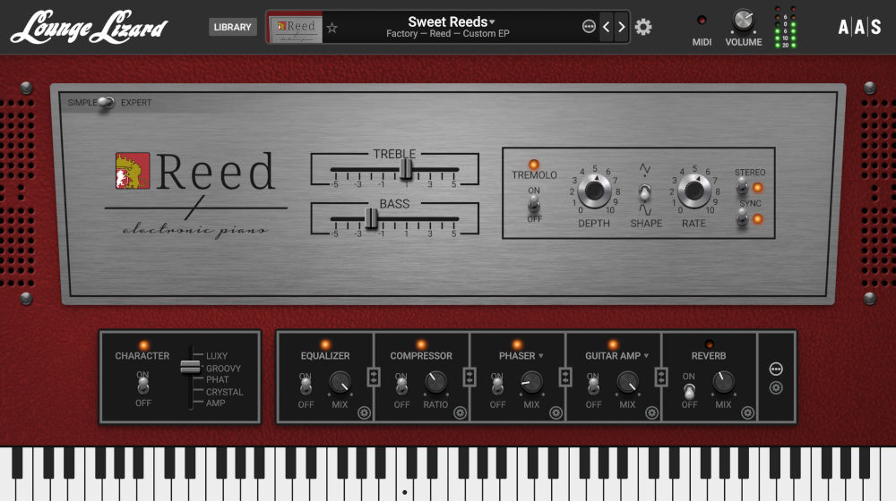 Lounge Lizard EP-5 - UI 3