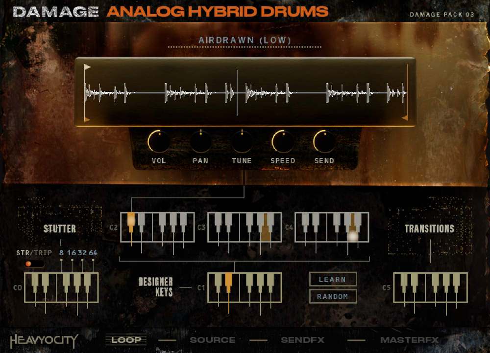 Analog Hybrid Drums - UI 2