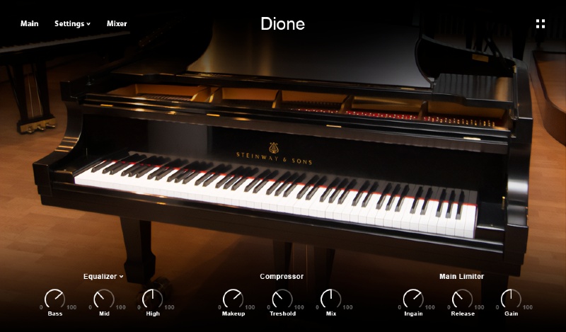 Muze Dione - Main GUI