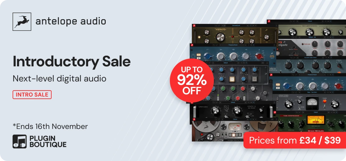Antelope Audio Introductory Sale