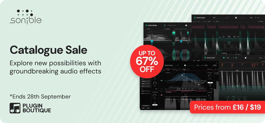 sonible Catalogue Sale