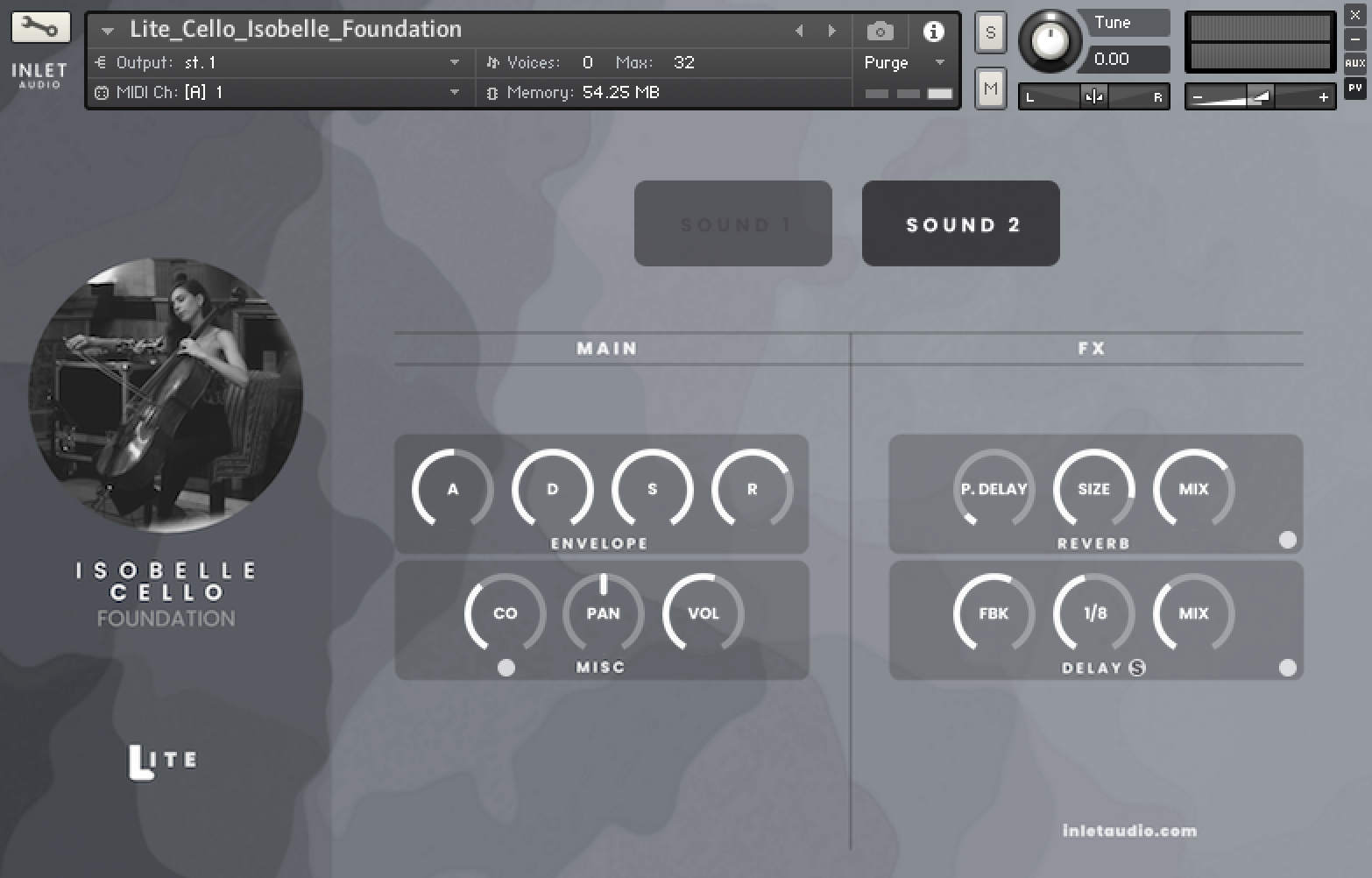 Cello Foundation Lite UI 2