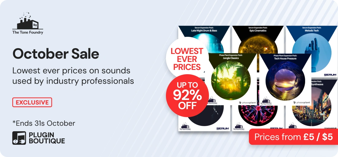 The Tone Foundry October Sale (Exclusive)