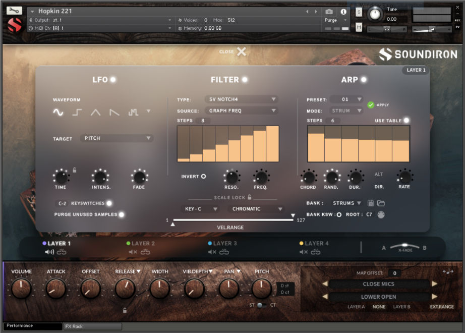 Hopkin Instrumentarium: 2+2+1 - Strum UI
