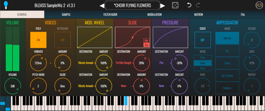 BLEASS SampleWiz 2 - GUI