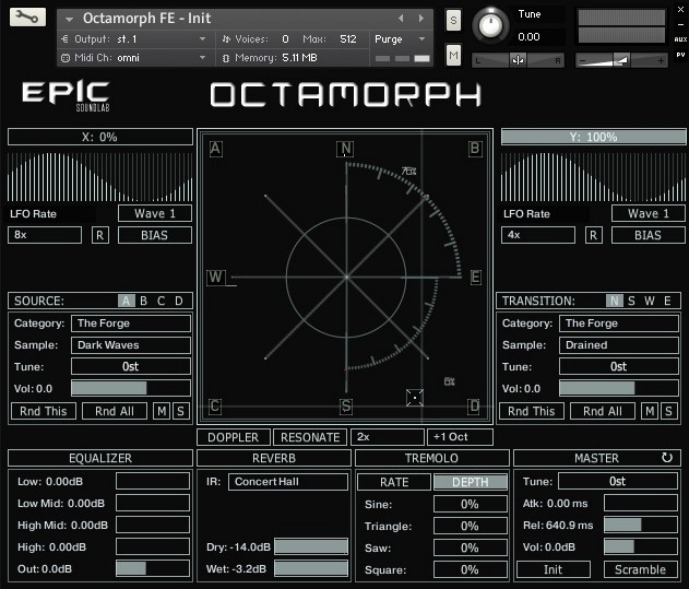 Audiority Octamorph UI