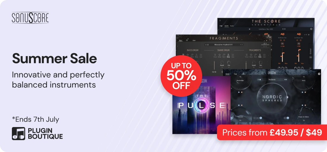 Sonuscore Summer Sale
