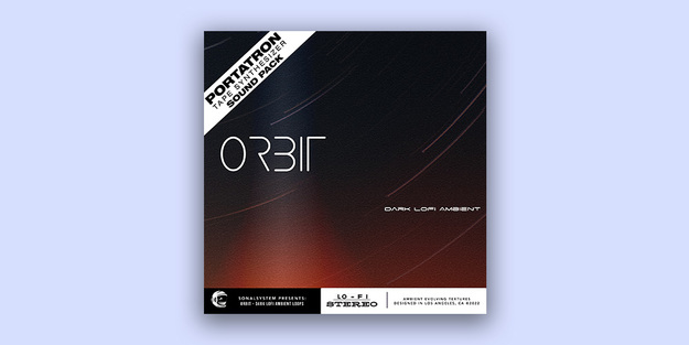 Portatron Preset Pack: Orbit – Lofi Ambient Dark interface