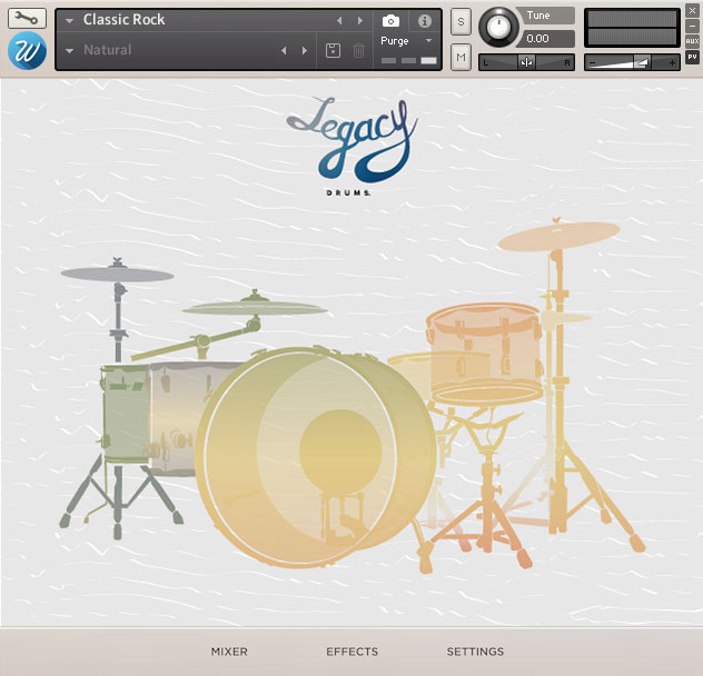 Classic Rock Kit GUI Image
