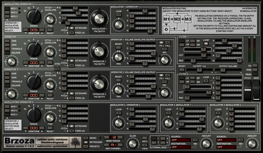 Brzoza User Interface