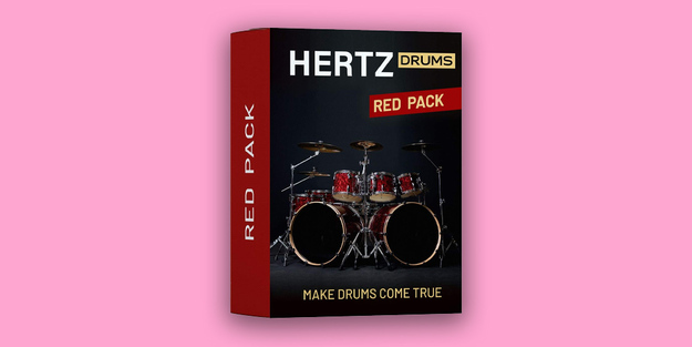 Hertz Drums 2 Red Pack interface