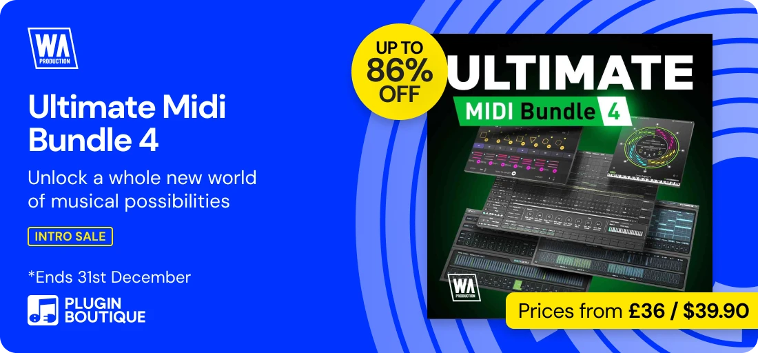 W.A. Production Ultimate Midi Bundle 4 Intro Sale