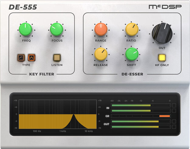 DE555 Advanced De-esser Native v7 Upgrade from v6 screenshot