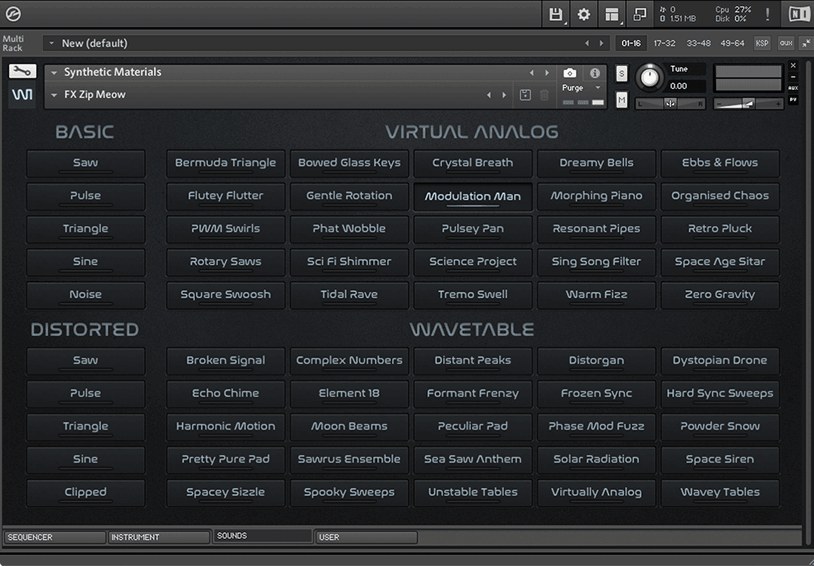 Loot Audio Synthetic Materials - Sounds UI Image