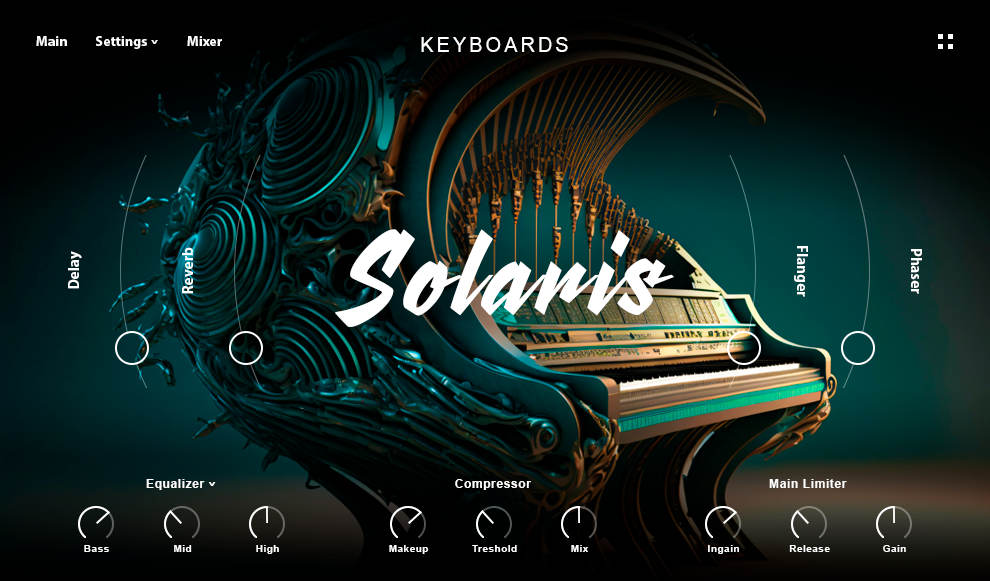 Muze Solaris - GUI 1