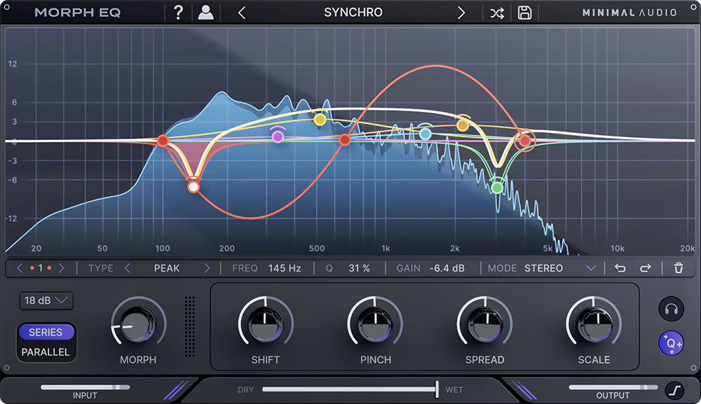 Minimal Audio Morph EQ - User Interface 2