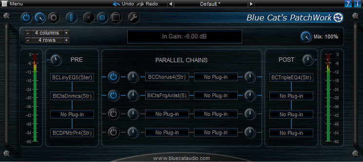 Blue Cat's PatchWork UI