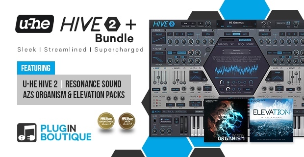 Buy u-he Hive 2+ Bundle | Instrument Bundles | Plugin Boutique