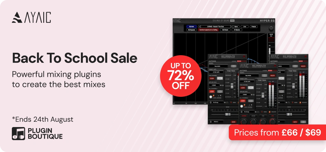 AYAIC Back To School Sale