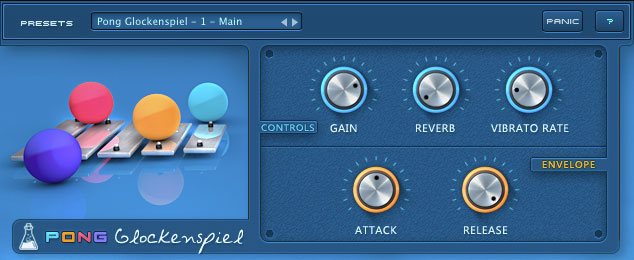 Pong Glockenspiel User Interface