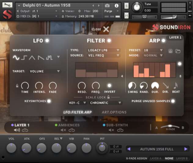 Soundiron Delphi Piano #1 Autumn 1958 - UI Image 2