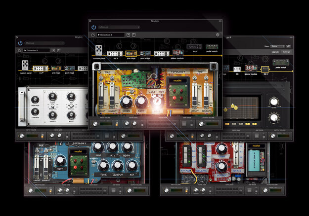 ギター BIAS ANALOG DELAY DISTORTION Positive Grid BIAS Distortion Tone Match Distortion Pedal