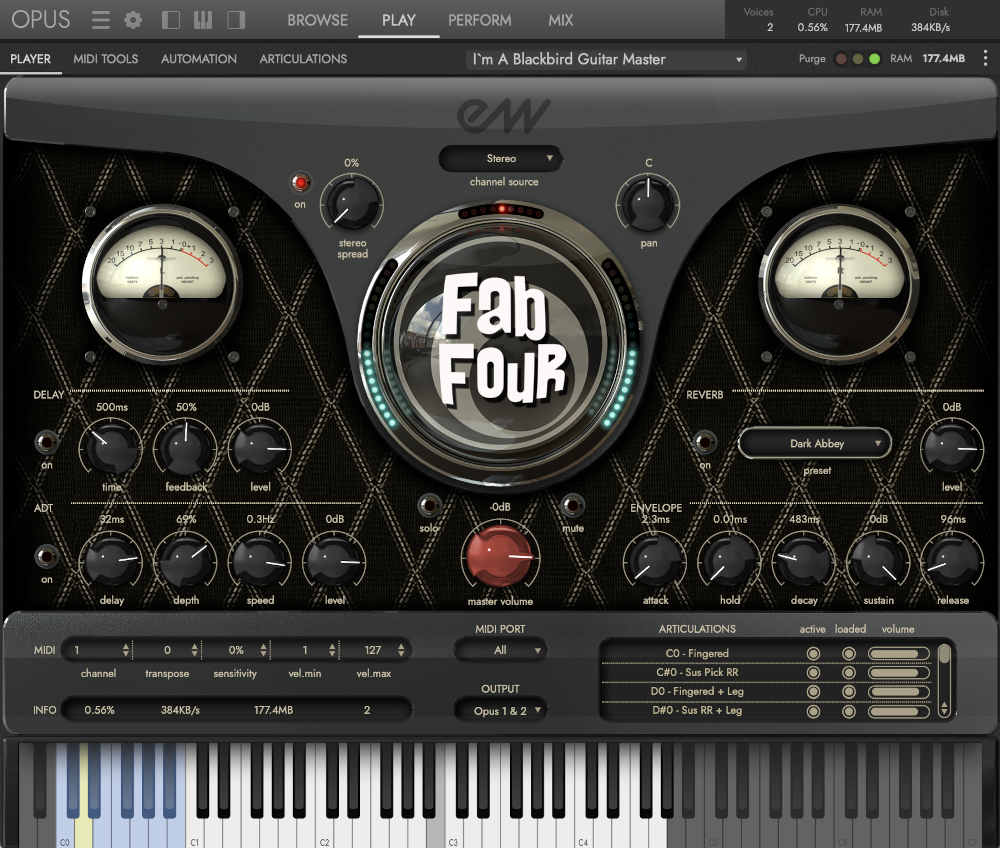Fab Four - GUI