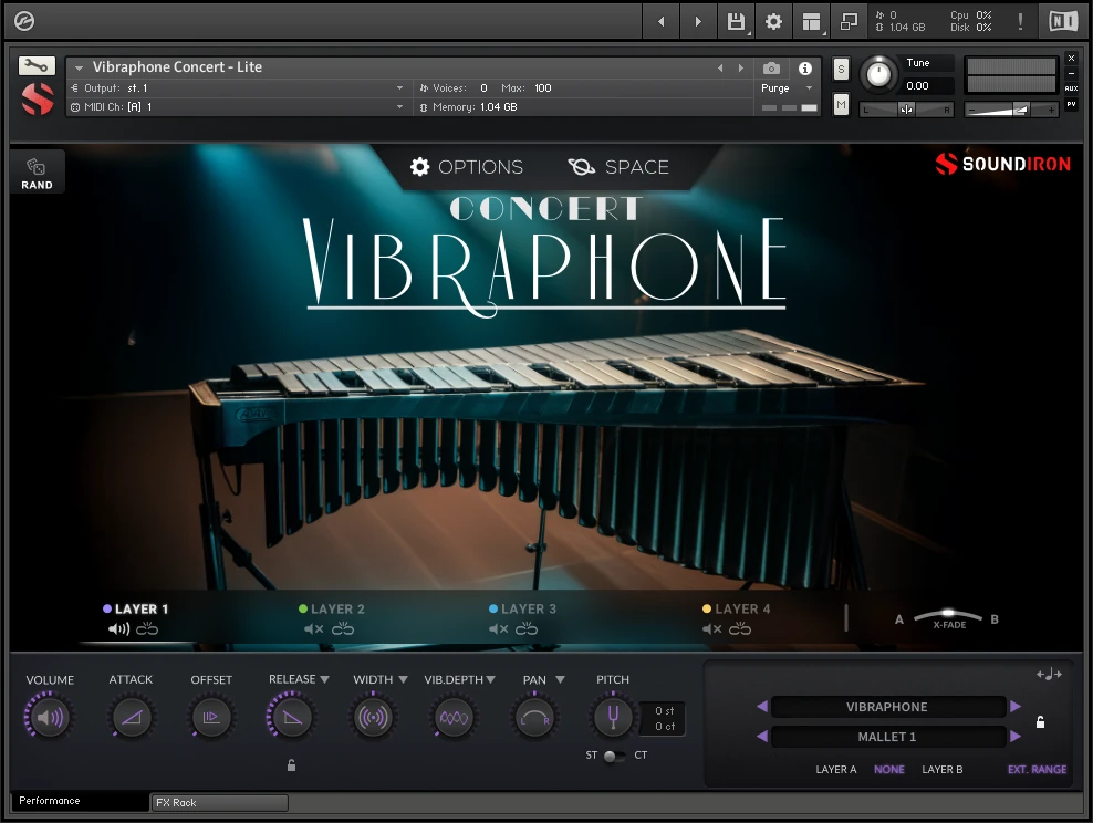 Concert Vibraphone - UI 1