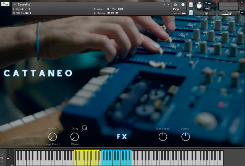 Cattaneo Cassette - GUI
