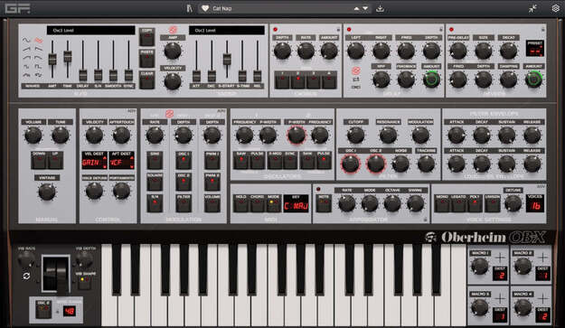 Oberheim OB-X のセールバナー