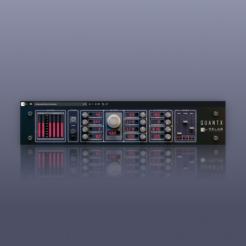 QuantX Reverb - GUI