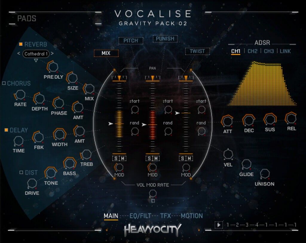 Vocalise: Gravity Pack 02 Interface Twist Image