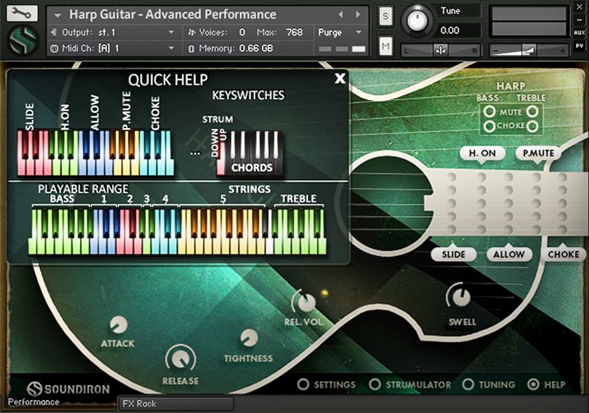 Harp Guitar UI Image 3