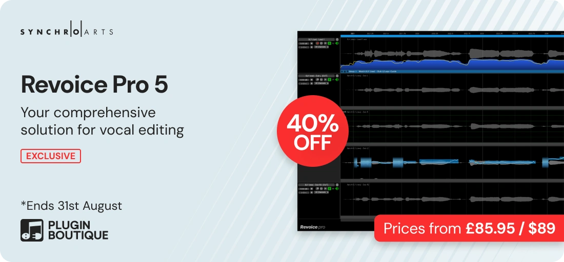 Synchro Arts Revoice Pro Summer Sale (Exclusive)