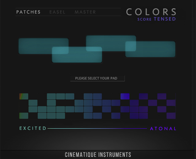 Cinematique Instruments Colors Score Tensed
