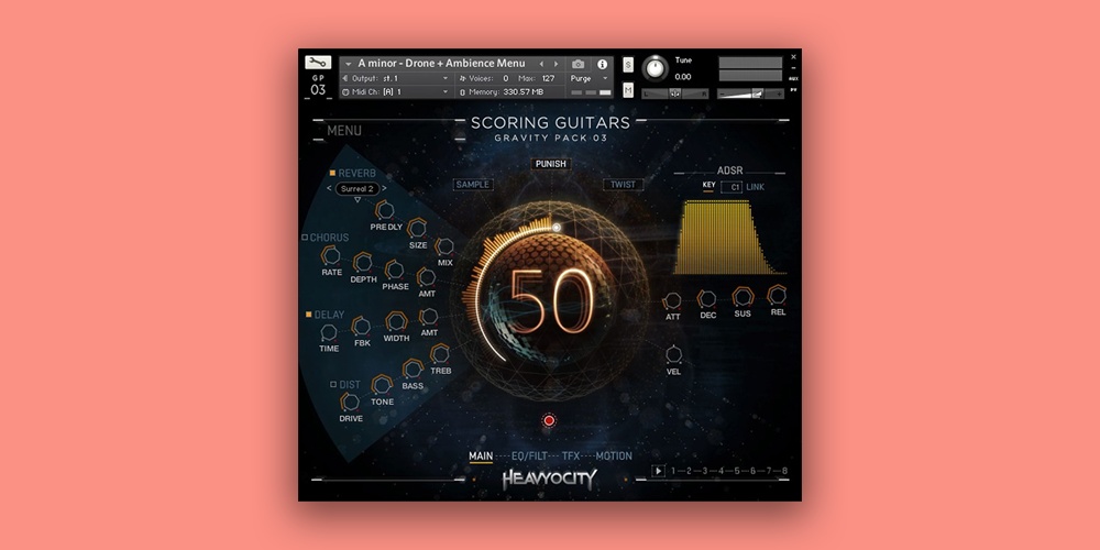 Scoring Guitars: Gravity Pack 03 UI
