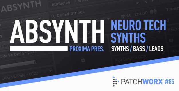 Proxima Presents – Neuro Tech Synths – Absynth 5 Presets interface