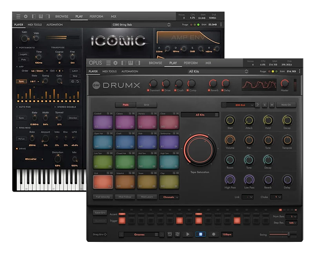 DrumX + Iconic Bundle screenshot